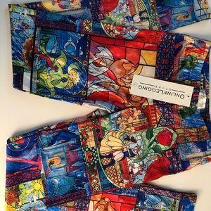 Leggings-Beauty and the Beast